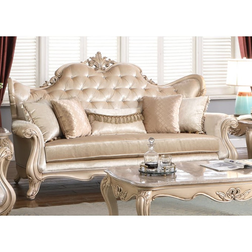 New Classic Furniture Monique White Sofa