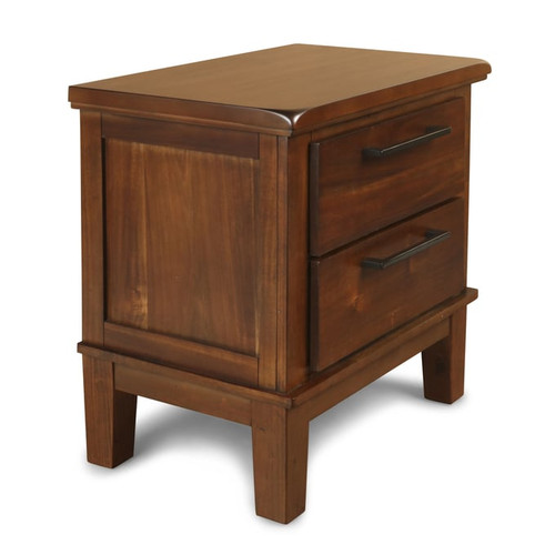 New Classic Furniture Cagney Chestnut Nightstands