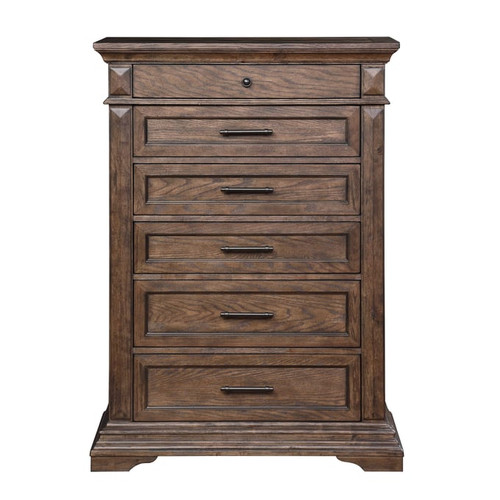 New Classic Furniture Mar Vista Walnut Chest