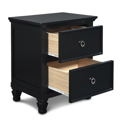 New Classic Furniture Tamarack Black Nightstands