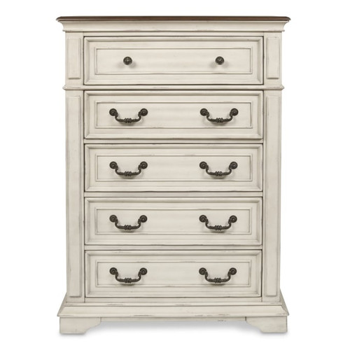 New Classic Furniture Anastasia Antique White Chest