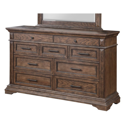 New Classic Furniture Mar Vista Walnut Dresser