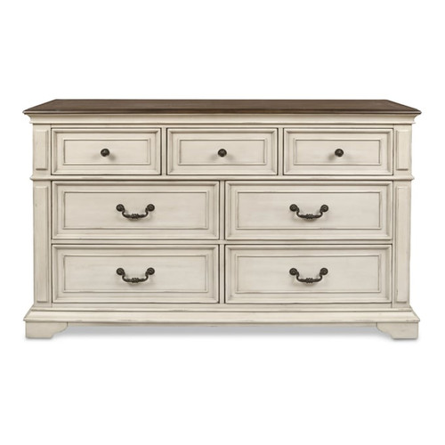 New Classic Furniture Anastasia Antique White Dresser