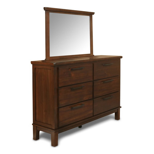 New Classic Furniture Cagney Chestnut Mirrors