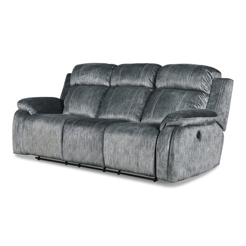 New Classic Furniture Tango Gray Power Footrest Dual Recliner Sofa