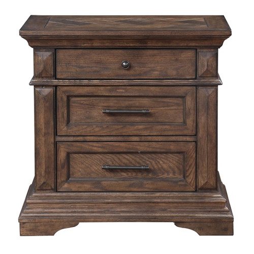 New Classic Furniture Mar Vista Walnut Nightstand