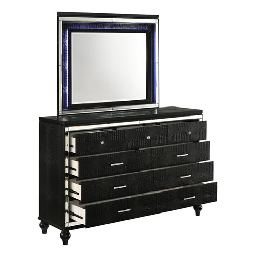 New Classic Furniture Valentino Black Dressers