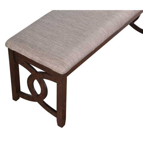 New Classic Furniture Gia Cherry 46 Inch Dining Benches