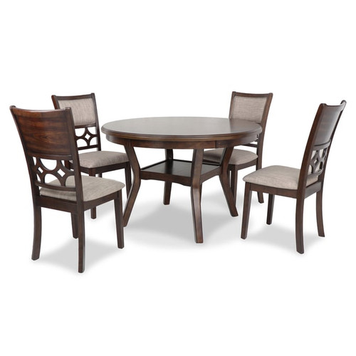 New Classic Furniture Mitchell Cherry 5pc Dining Set