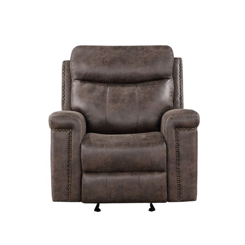 New Classic Furniture Quade Mocha Glider Recliner