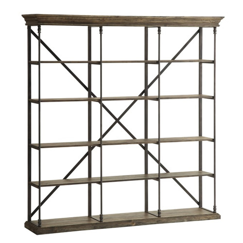 Coast to Coast Corbin Brown Large Bookcase