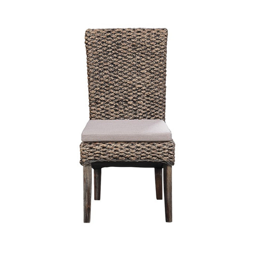 Coast To Coast Brown Seagrass Dining Chairs