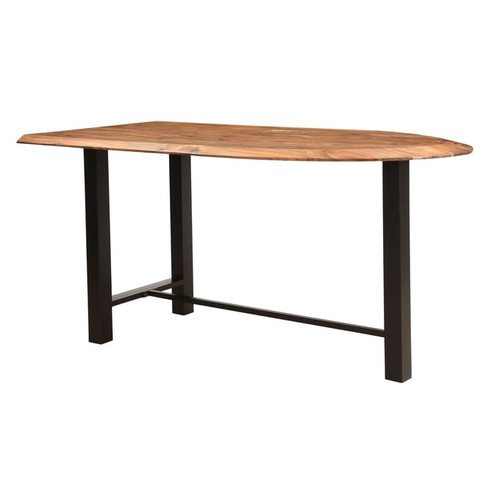 Coast To Coast Hill Crest Brown Black Counter Height Table