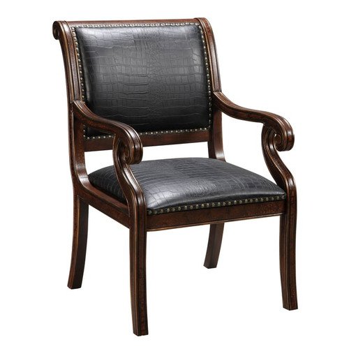 Coast to Coast Rich Textured Brown Accent Chair
