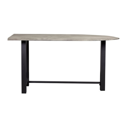 Coast to Coast Yukon Light Grey Gunmetal Counter Height Table