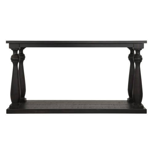 Ashley Furniture Mallacar Black Sofa Table