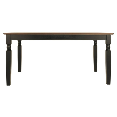 Ashley Furniture Owingsville Black Brown Rectangular Dining Table