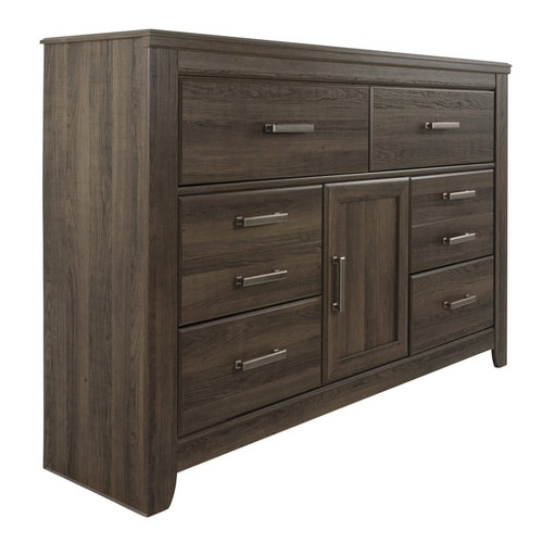 Ashley Furniture Juararo Dark Brown Dresser