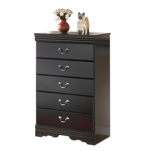 Ashley Furniture Huey Vineyard Black Chest