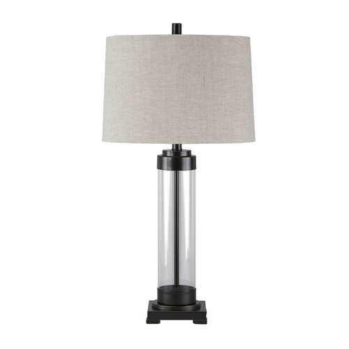 Ashley Furniture Talar Clear Bronze Table Lamp