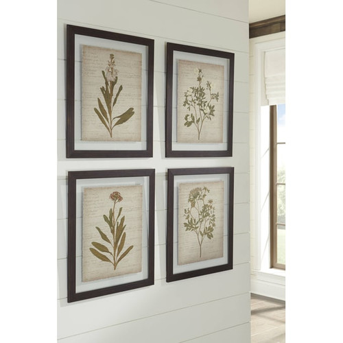 Ashley Furniture Dyani 4pc Wall Art Set