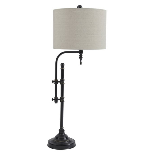 Ashley Furniture Anemoon Black Metal Table Lamp