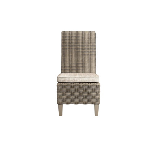 2 Ashley Furniture Beachcroft Beige Side Chairs With Cushion