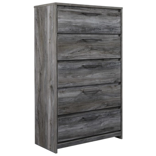 Ashley Furniture Baystorm Gray Five Drawer Chest