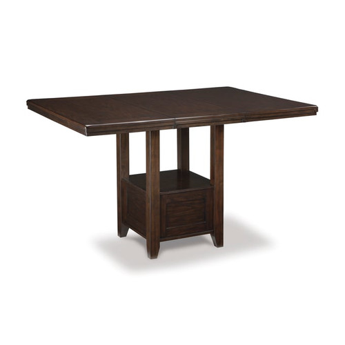 Ashley Furniture Haddigan Dark Brown Extension Counter Table