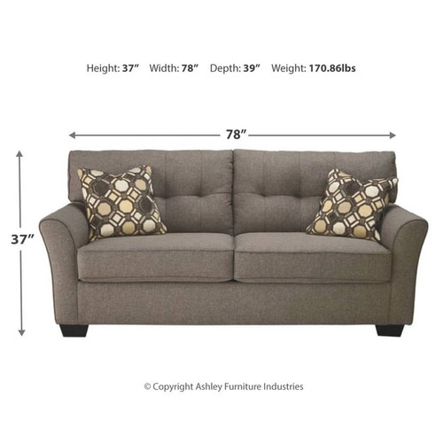 Ashley Furniture Tibbee Slate Full Sofa Sleeper