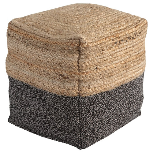 Ashley Furniture Sweed Valley Natural Black Pouf