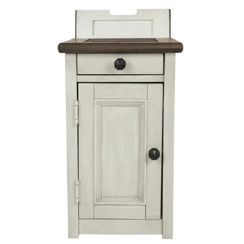 Ashley Furniture Bolanburg Antique White Chair Side End Table