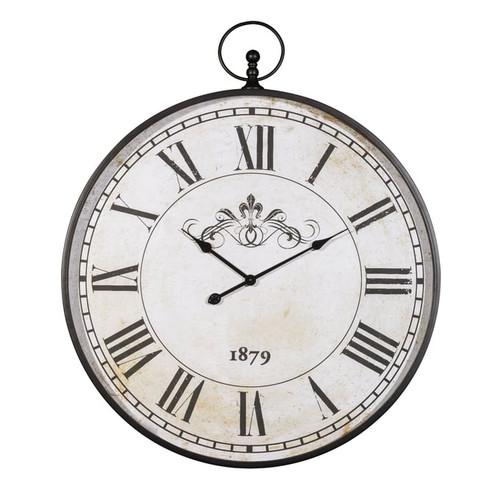 Ashley Furniture Augustina Antique Black Wall Clock