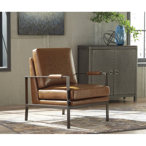 Ashley Furniture Peacemaker Brown Accent Chair