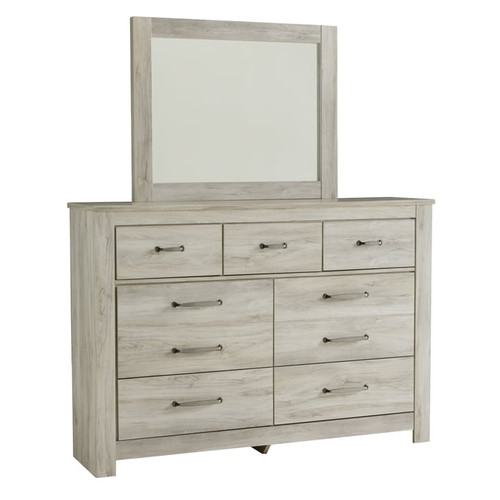 Ashley Furniture Bellaby Whitewash Bedroom Mirror