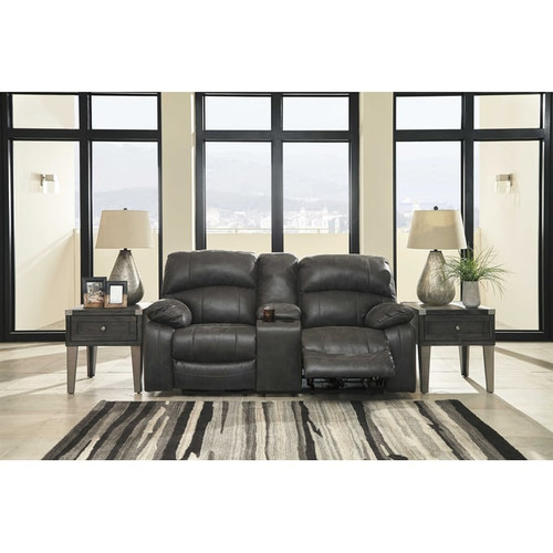 Ashley Furniture Dunwell Steel Power Reclining Loveseats