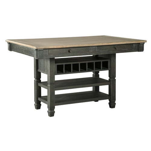 Ashley Furniture Tyler Creek Black Gray Counter Height Table