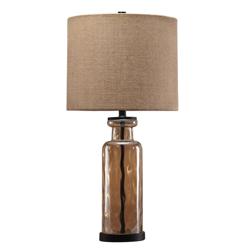 Ashley Furniture Laurentia Champagne Glass Table Lamp