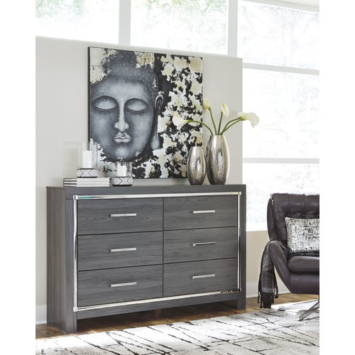 Ashley Furniture Lodanna Gray Dresser