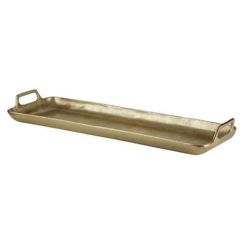 Ashley Furniture Posy Gold Finish Tray