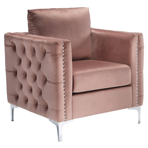 Ashley Furniture Lizmont Blush Pink Accent Chair