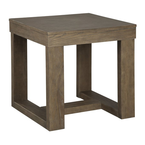 Ashley Furniture Cariton Gray Square End Table