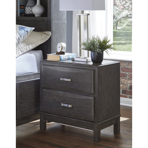 Ashley Furniture Caitbrook Gray Two Drawers Night Stand