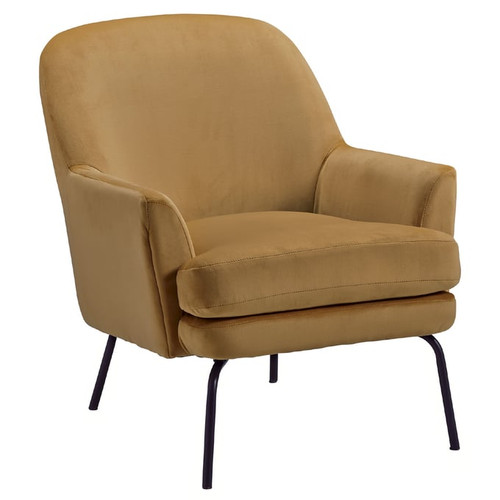 Ashley Furniture Dericka Gold Accent Chair