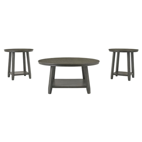 Ashley Furniture Caitbrook Gray 3pc Occasional Table Set