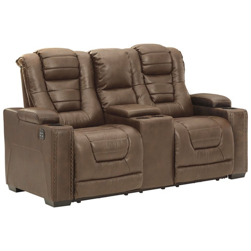 Ashley Furniture Owners Box Thyme Power Recliner Loveseat