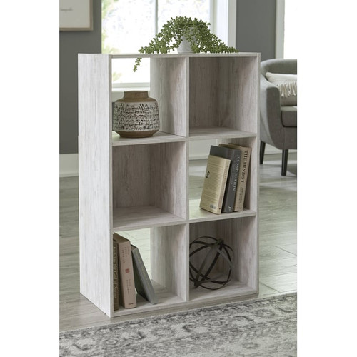 Ashley Furniture Paxberry Whitewash Six Cube Organizer