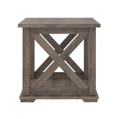 Ashley Furniture Arlenbry Gray Square End Table