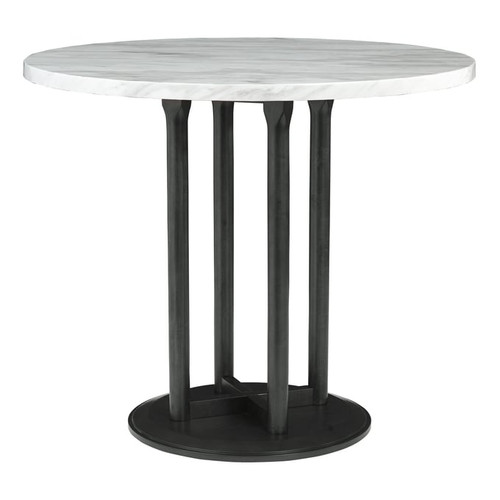 Ashley Furniture Centiar Two Tone Black Round Counter Height Table