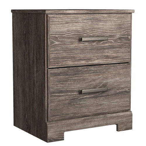 Ashley Furniture Ralinksi Gray Two Drawer Night Stand